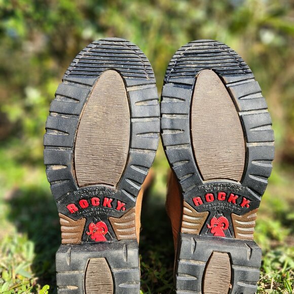 Rocky Original Ride Branson Roper Waterproof Boots M10-✨BRAND NEW/NEVER WORN✨ - Picture 7 of 7